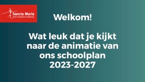 Schoolplan '23-'27